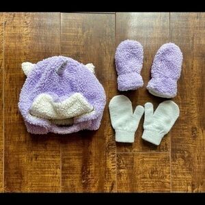 Baby girls winter accessories - 0-6 months